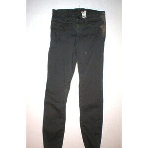 New J Brand Jeans Womens Skinny Pants Twill Machine Gray 24 Dark 26  28 Japanese
